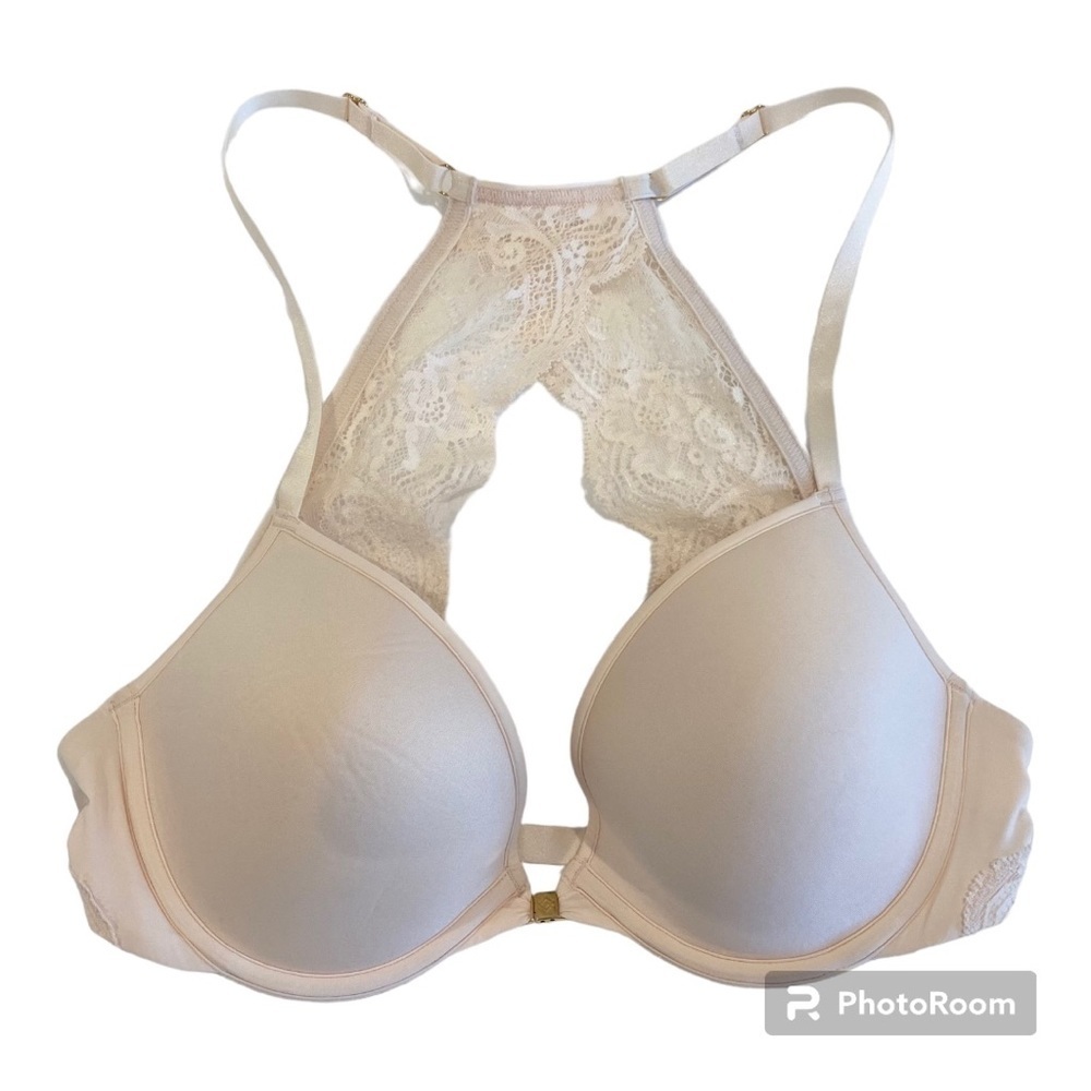 ThirdLove Lace-Back Light Beige T-Shirt Bra
